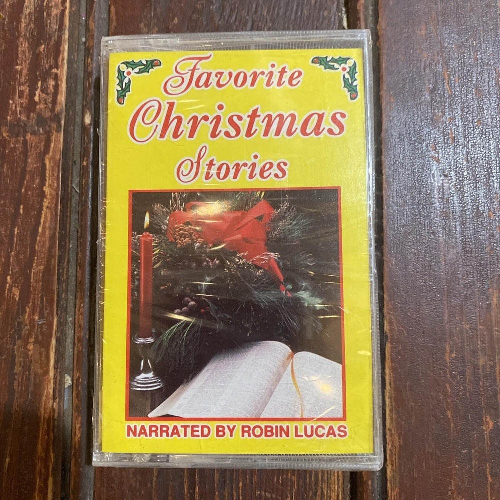 Favorite Christmas Stories Narrated by Robin Lucas SEALED (Cassette Tape, 1981)